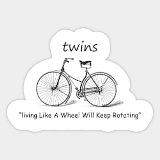 bike to wins Sticker